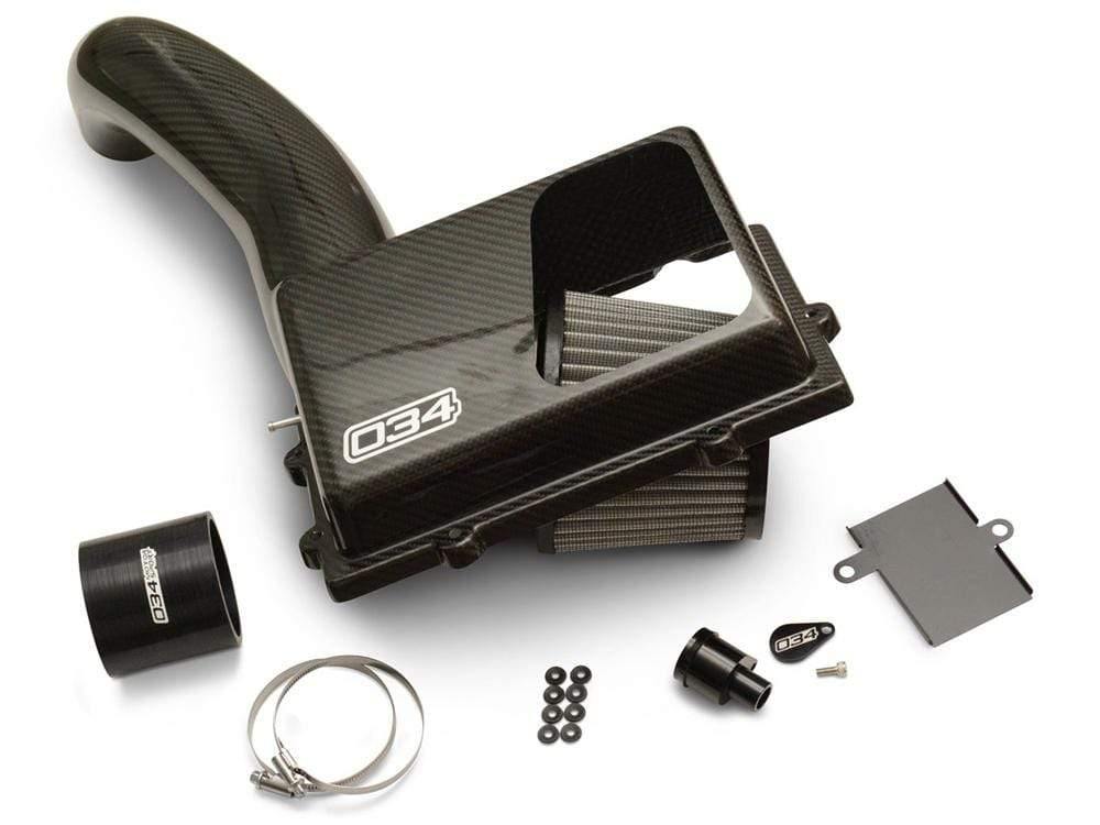 034 Motorsports X34 Carbon Fiber MQB Open-Top Cold Air Intake System
