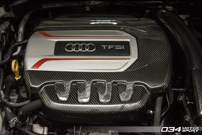 034 Motorsport 8V Audi S3 & Mk3 Audi TTS Carbon Fiber Engine Cover