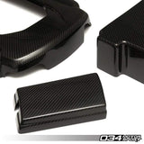 034 Motorsport Carbon Fiber Engine Cover Package, 8V Audi S3