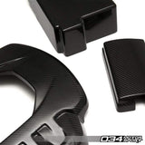 034 Motorsport Carbon Fiber Engine Cover Package, 8V Audi S3