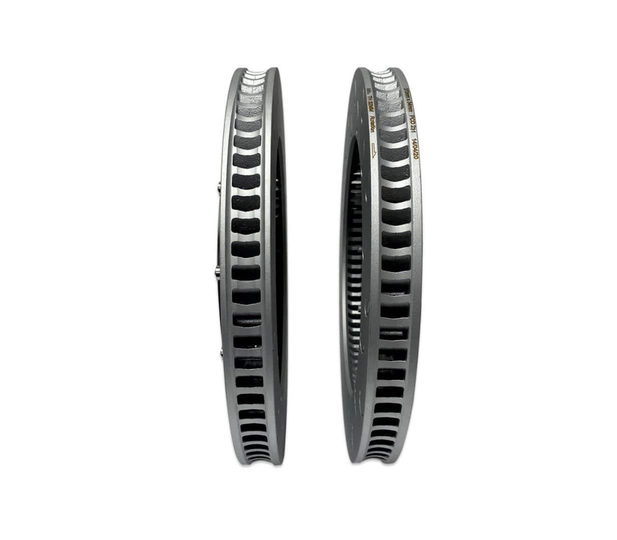2-Piece Floating Front Brake Rotor Upgrade Kit - Audi 8V.5 RS3