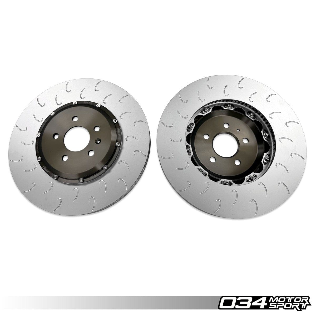 2-Piece Floating Front Brake Rotor Upgrade Kit For Audi B9/B9.5 RS5