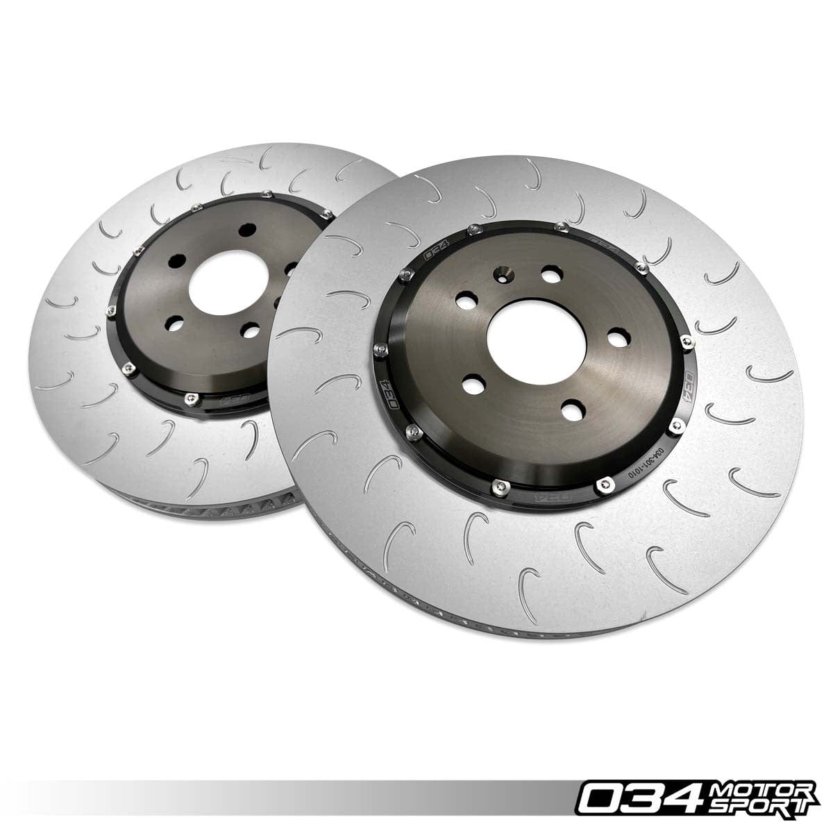2-Piece Floating Front Brake Rotor Upgrade Kit For Audi B9/B9.5 RS5