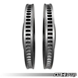 2-Piece Floating Front Brake Rotor Upgrade Kit For Audi B9/B9.5 RS5