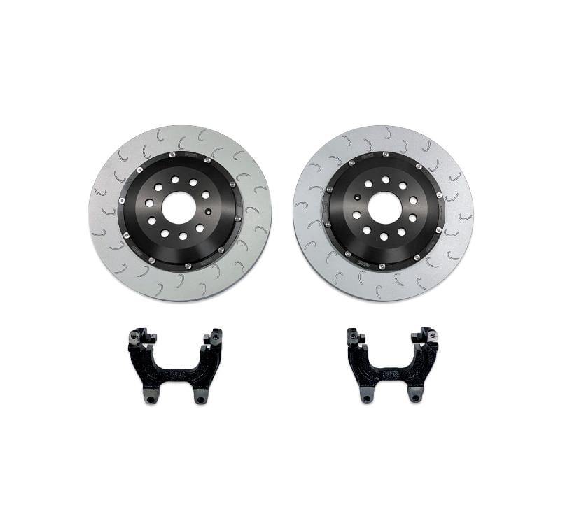 2-Piece Floating Rear Brake Rotor 350mm Upgrade for MQB VW & Audi (check fitment guide)