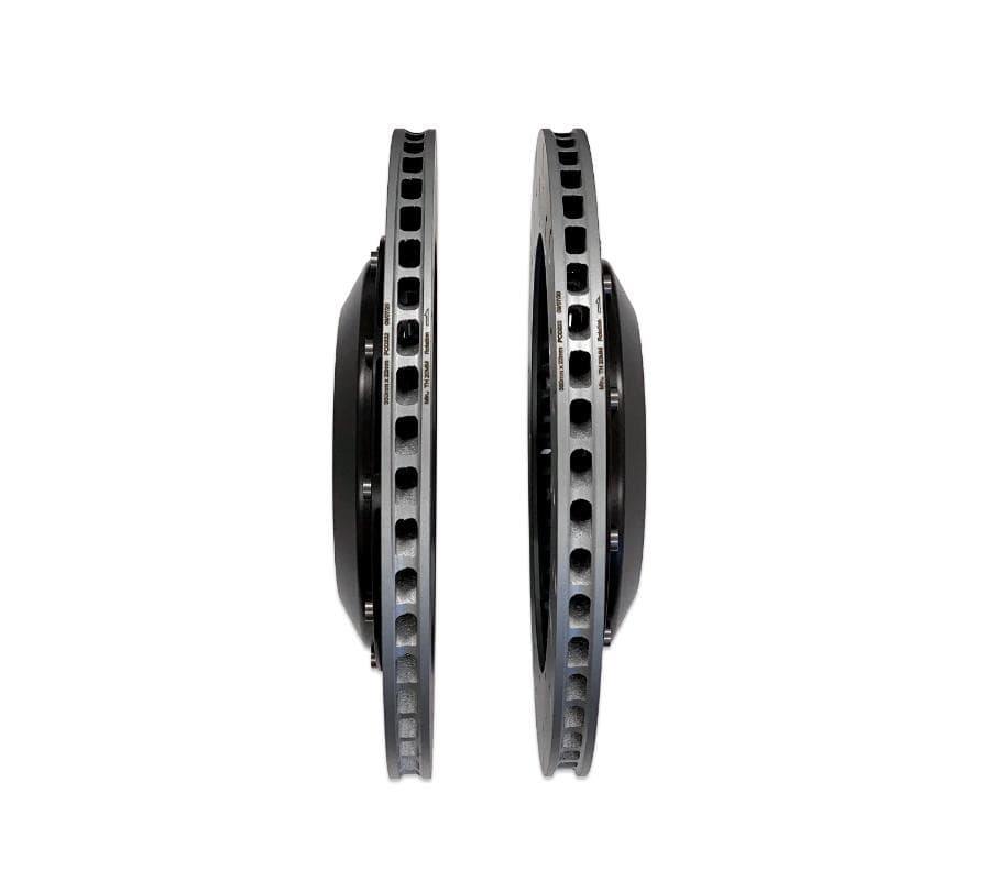 2-Piece Floating Rear Brake Rotor 350mm Upgrade for MQB VW & Audi (check fitment guide)