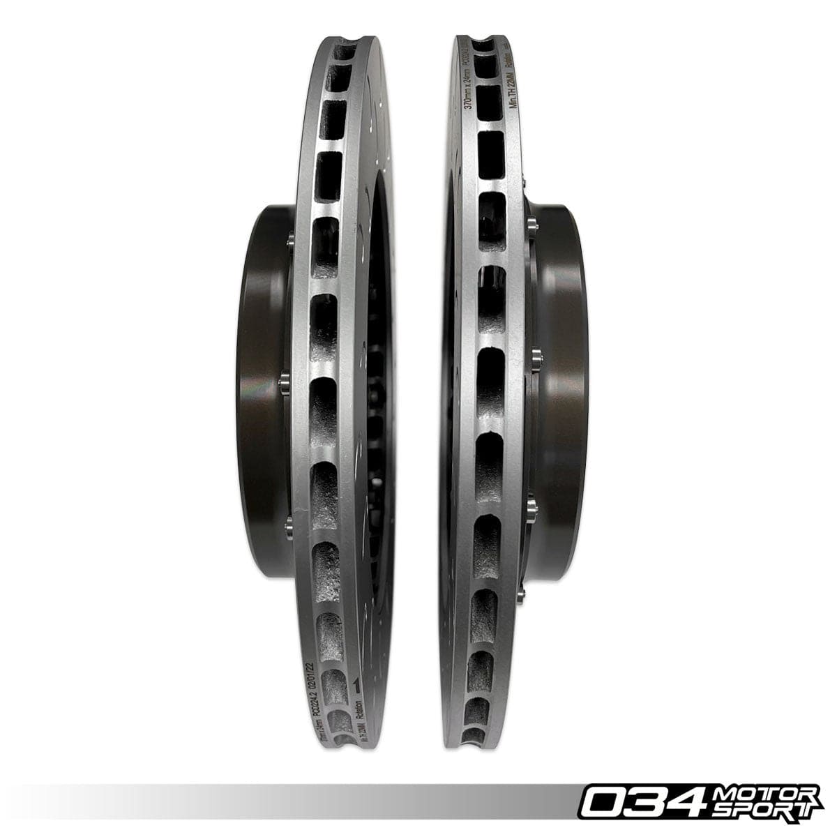 2-Piece Floating Rear Brake Rotor Upgrade Kit for F8X M2/M3/M4