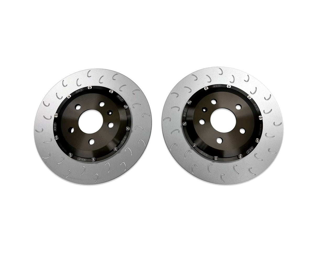2-Piece Floating Rear Brake Rotor Upgrade Kit For Audi B9/B9.5 RS4/RS5