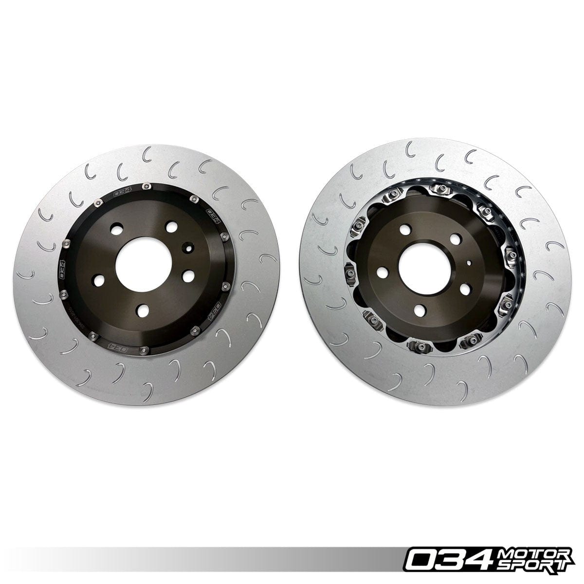 2-Piece Floating Rear Brake Rotor Upgrade Kit For Audi B9/B9.5 RS4/RS5