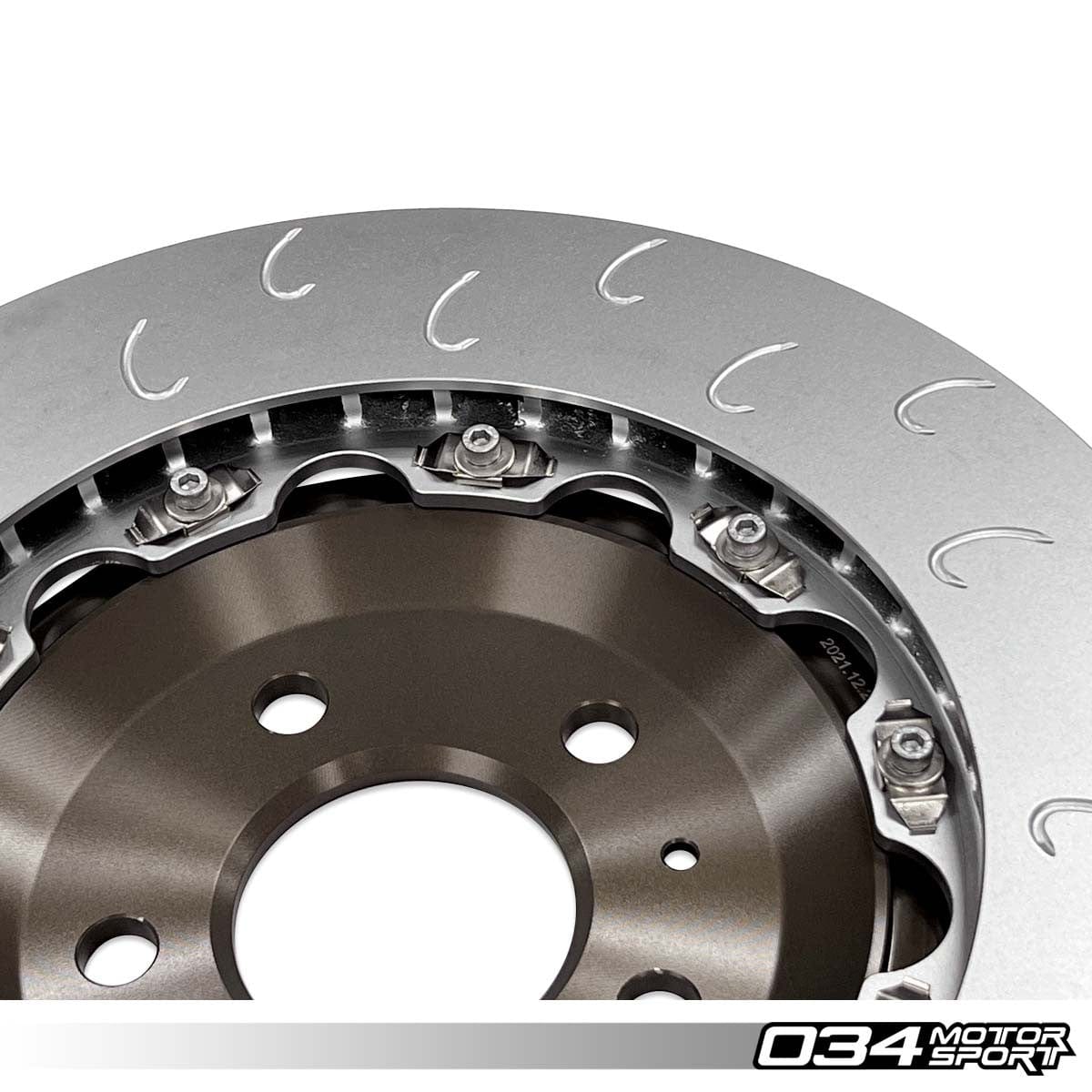 2-Piece Floating Rear Brake Rotor Upgrade Kit For Audi B9/B9.5 RS4/RS5