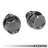 034 Motorsport Rear Differential Magnetic Drain Plug Kit - VW/Audi / AWD / 8J / 8P / 8V / 8S / 8Y / MK5 / MK6 / MK7 / MK8