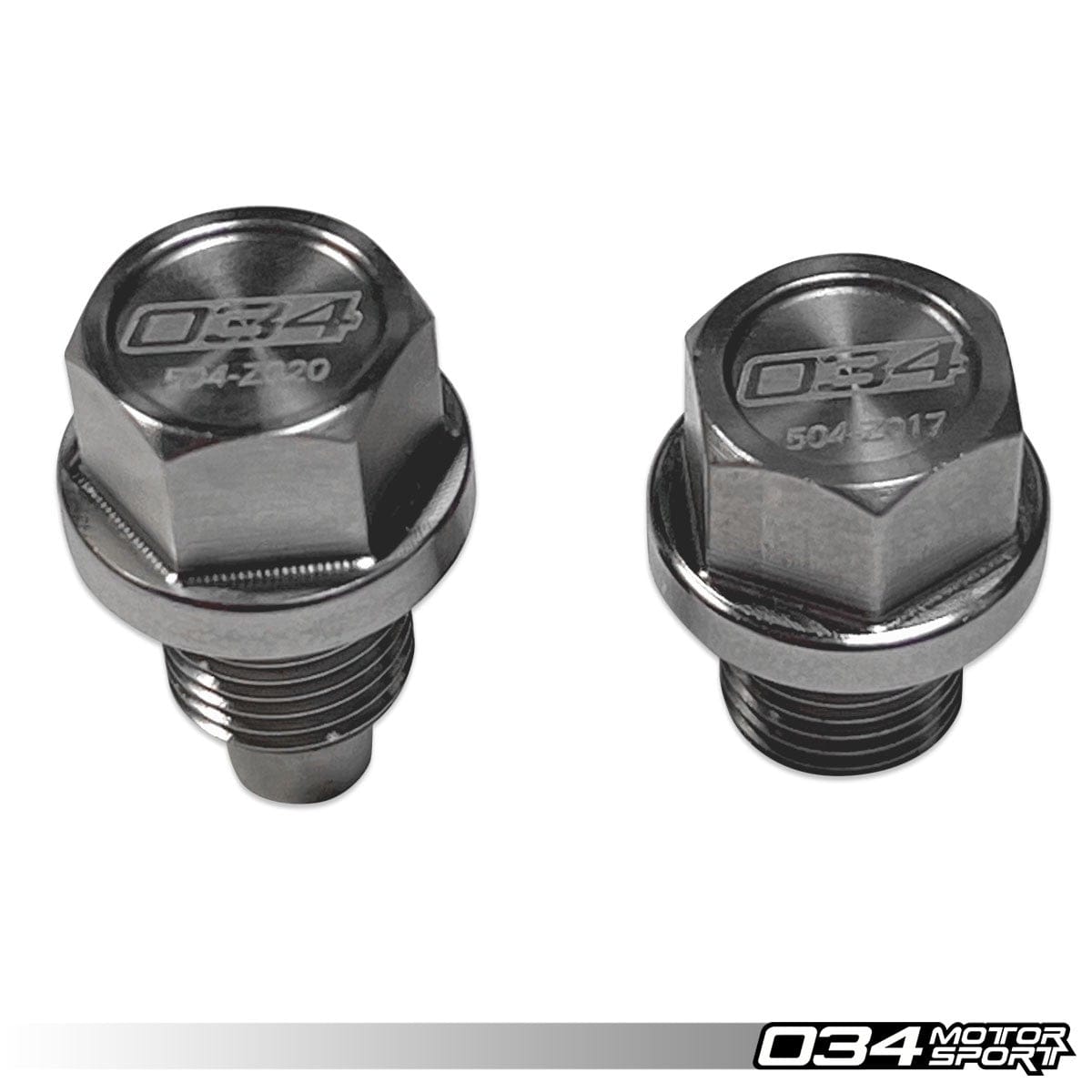 034 Motorsport Rear Differential Magnetic Drain Plug Kit - VW/Audi / AWD / 8J / 8P / 8V / 8S / 8Y / MK5 / MK6 / MK7 / MK8