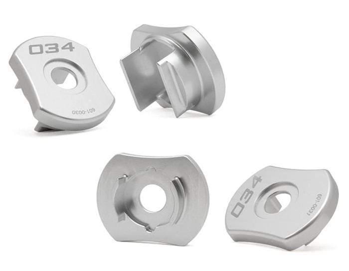 Billet Aluminum MQB Rear Subframe Mount Inserts for Mk7 Volkswagen Golf R & 8V Audi A3 | S3