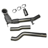 034Motorsport Stainless Steel Racing Downpipe - VW/Audi / Mk8 / R / 8Y / S3