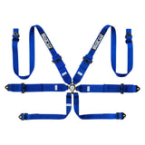 Sparco 3 to 2in HANS 6 Point FHR Pro Racer Harness