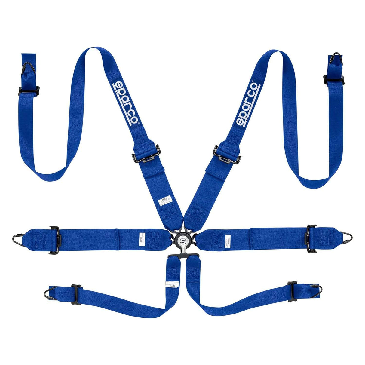 Sparco 3in to 2in Hans 6 point Harness - (NLA)