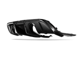 Akrapovic 2022+ Porsche 718 Cayman GT4 RS Rear Carbon Fiber Diffuser - High Gloss