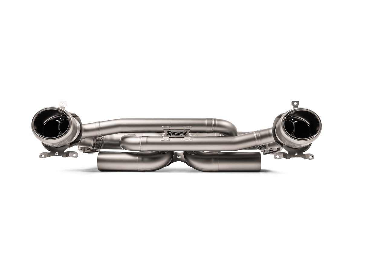 Akrapovic Slip-On Race Line (Titanium) - Porsche 2019+ 992 w/Sport Exhaust 911 Carrera