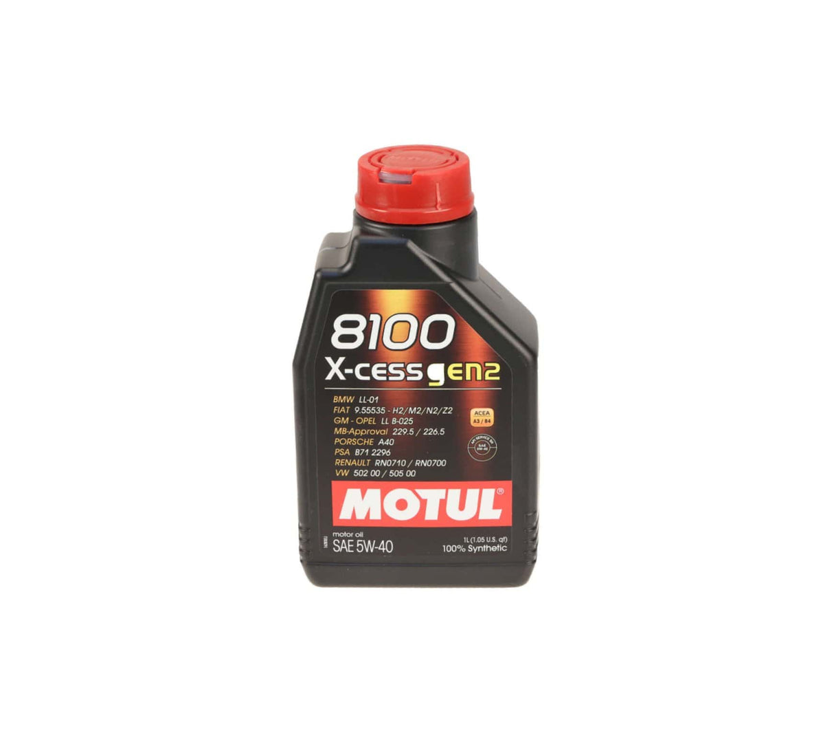 Motul 8100 X-CESS GEN2 5W-40 1L