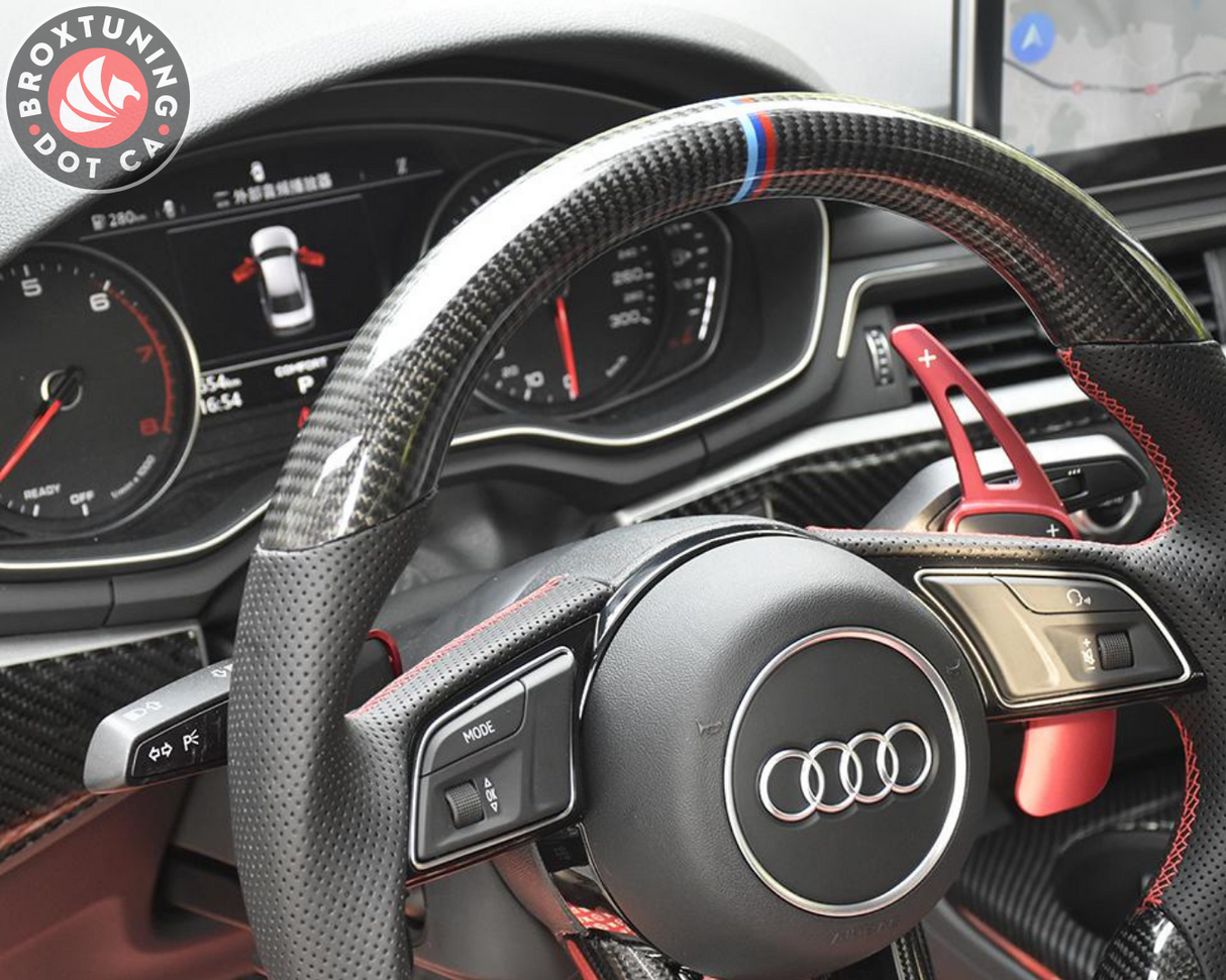 Audi A3 | A4 | A5 | S3 | RS3 | S4 | RS4 | S5 | RS5 S-Line OEM Upgraded Customized Steering Wheel 2017-2020
