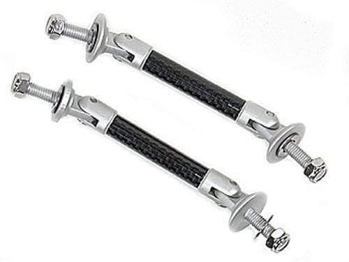 Racing Dynamics Front Splitter Support Hardware - Carbon Fiber