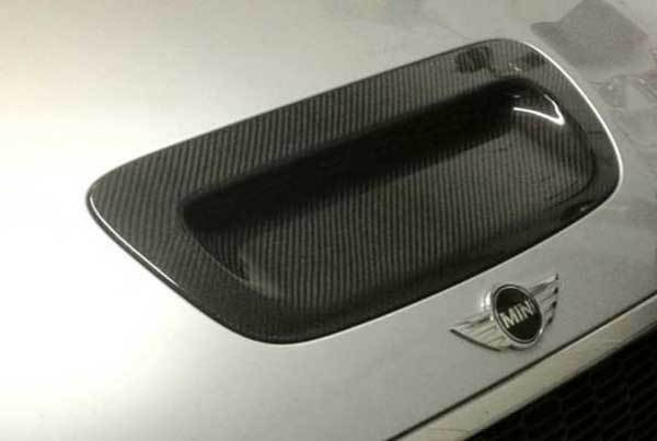 Racing Dynamics Genuine Carbon Fiber Hood Scoop | Mini Cooper Gen 3 2014+