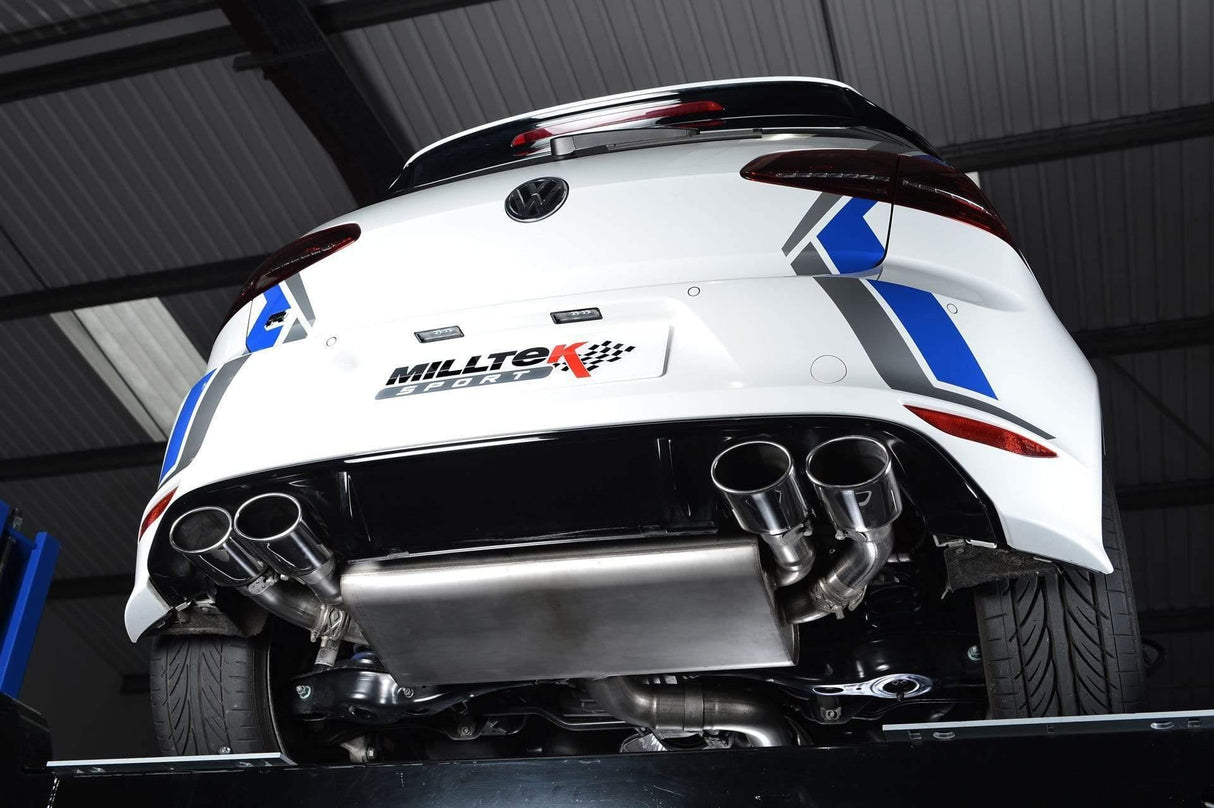 Milltek Performance Exhaust System - VW Mk7 Golf R