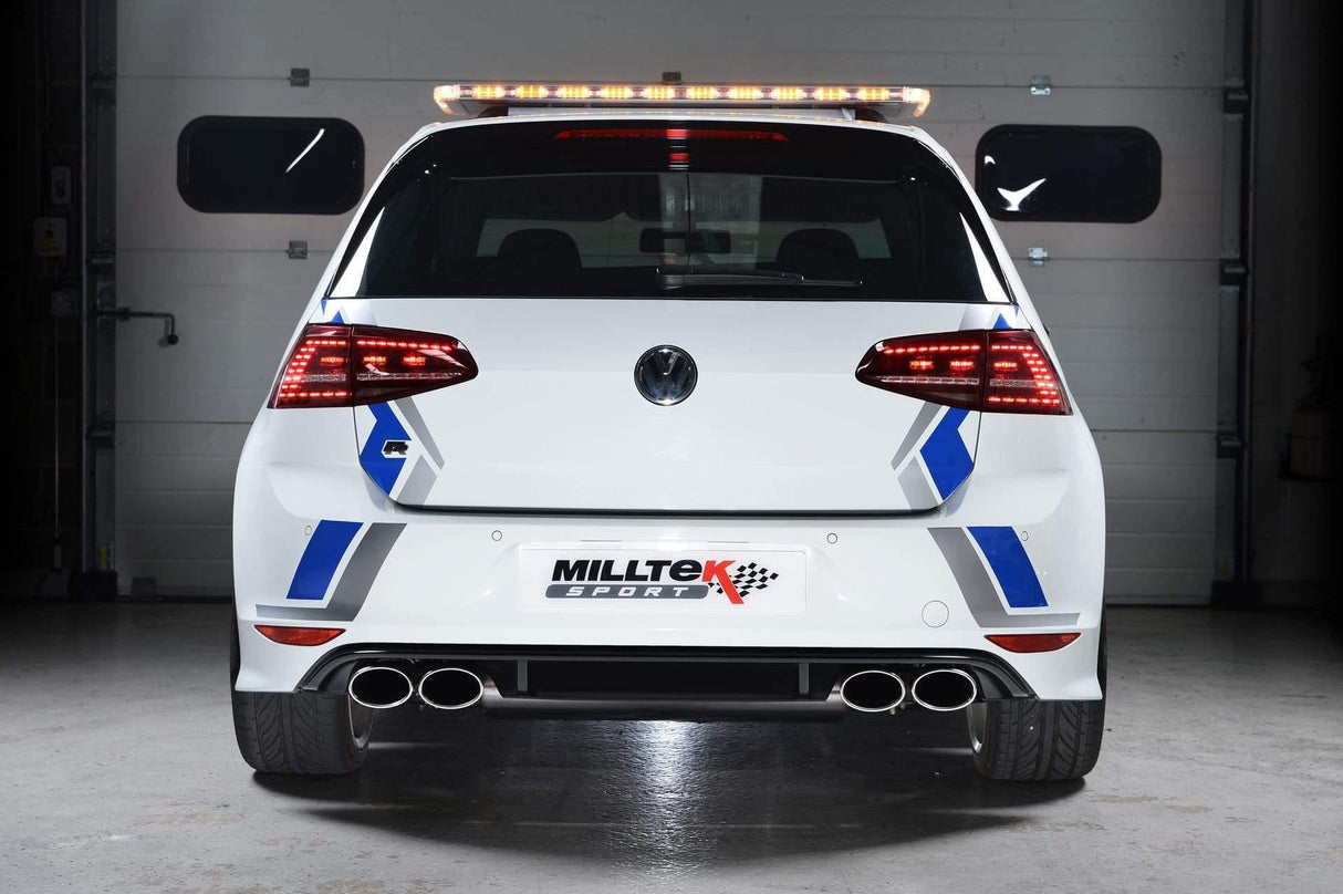 Milltek Performance Exhaust System - VW Mk7 Golf R
