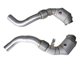 Racing Dynamics Catted Downpipes w/HS - BMW / F85 / F86 / X5M / X6M