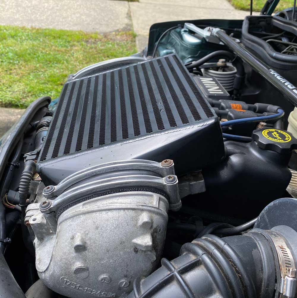 MINI R53 インタークーラー Racing Dynamics Top Mount Intercooler for Mini Cooper S R53 2001
