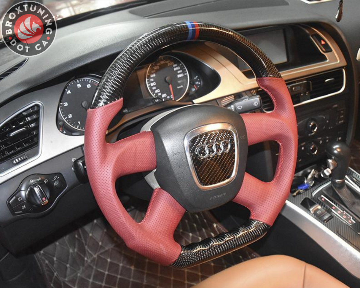 Audi A3 | A4 | A5 | A6 | A7 | A8 | Q3 4 Spoke OEM Upgraded Customized Steering Wheel 2013-2016