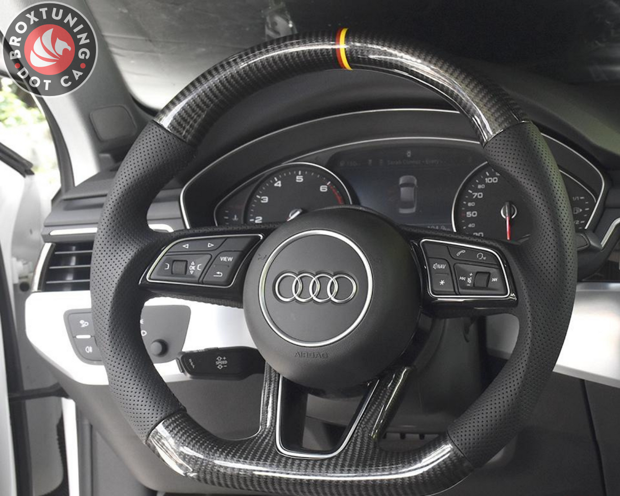 Audi A3 | A4 | A5 | S3 | RS3 | S4 | RS4 | S5 | RS5 S-Line OEM Upgraded Customized Steering Wheel 2017-2020