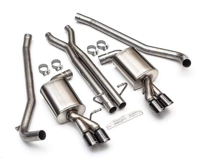 Corsa Dual 2.5" Cat-back Exhaust - Audi B7 S4 4.2L V8