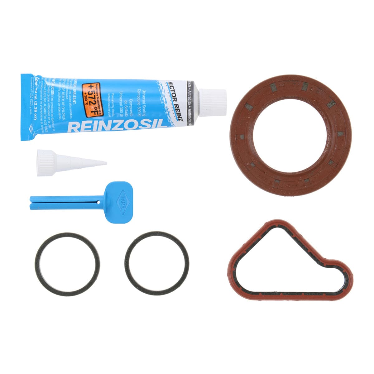Engine Timing Cover Gasket Set for Select Chrysler 3.7L V6 and 4.7L V8