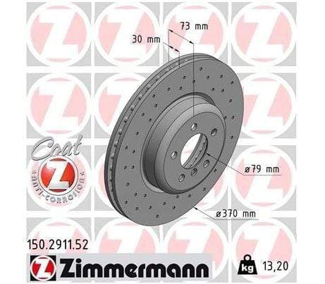 Front Rotor Kit (370x30mm) - BMW F3x / 3 Series / 4 Series / X2 / w/ Sport Brakes