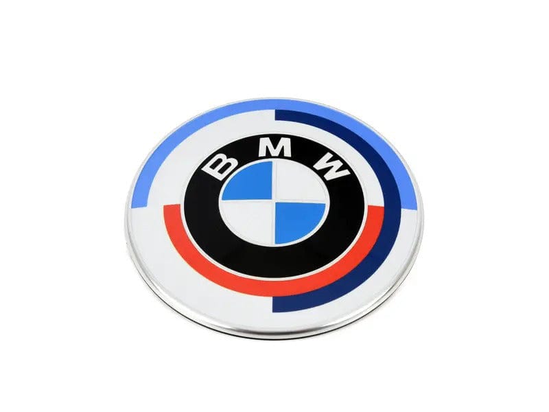 BMW 50 Years M Heritage Badge (Front 82mm) - BMW / F90 / G20 / G30 / G80 / M5 / 330i / M340i / 530i / M550i / M3