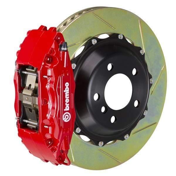 Brembo GT Systems 355x32 2-Piece 4-Piston Red Slotted Front