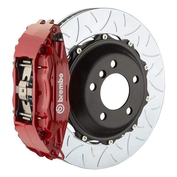 Brembo GT Systems 355x32 2-Piece 4-Piston Red Slotted Type-3 Front