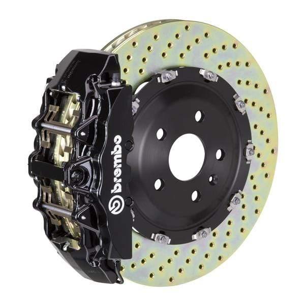 Brembo GT Systems 380x34 2-Piece 8-Piston Black Drilled Front