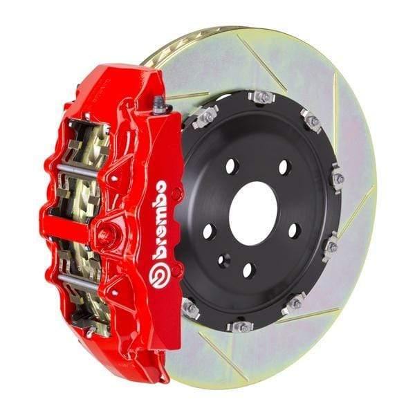 Brembo GT Systems 380x34 2-Piece 8-Piston Red Slotted Front