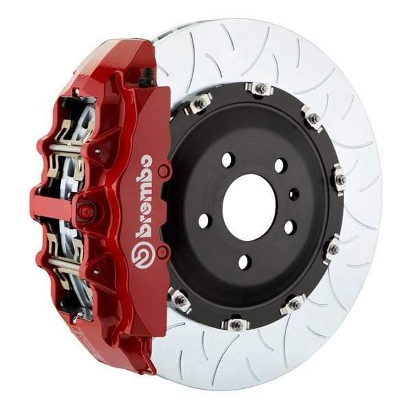 Brembo GT Systems 380x34 2-Piece 8-Piston Red Slotted Type-3 Front