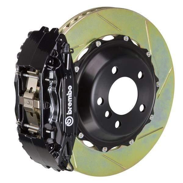 Brembo GT Systems 332x32 2-Piece 4-Piston Black Slotted Front