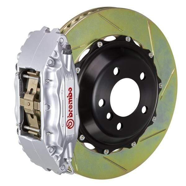 Brembo GT Systems 355x32 2-Piece 4-Piston Silver Slotted Front