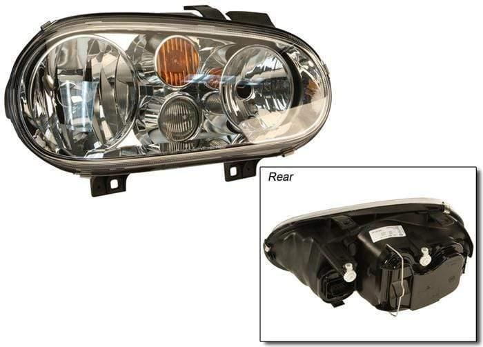 Right Headlight Assembly OE Halogen w/ Fog | Mk4 Golf | GTI