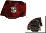 Outer Tail Light Assembly OE (Right) | Late Mk5 Jetta | Dark Cherry