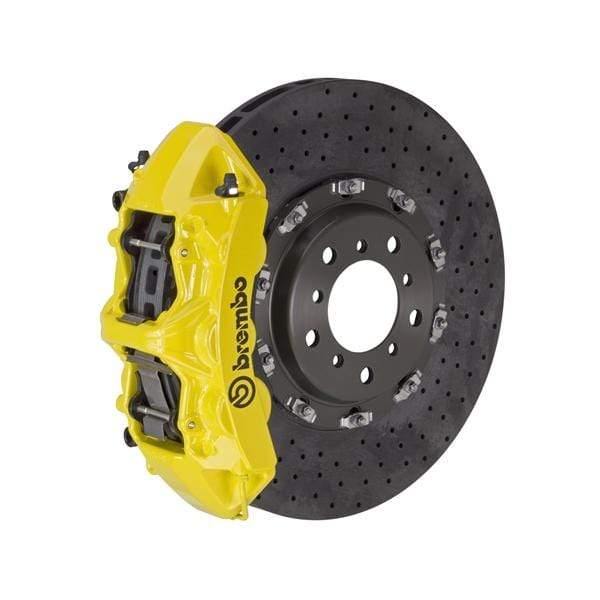 Brembo GT CCM-R Systems 380x34 CCM-R 6-Piston Yellow Drilled Front