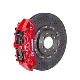 Brembo GT CCM-R Systems 380x34 CCM-R 6-Piston Red Drilled Front