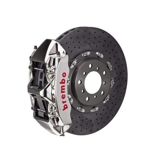 Brembo GT-R CCM-R Systems 380x34 CCM-R 6-Piston Nickel Plated Drilled Front