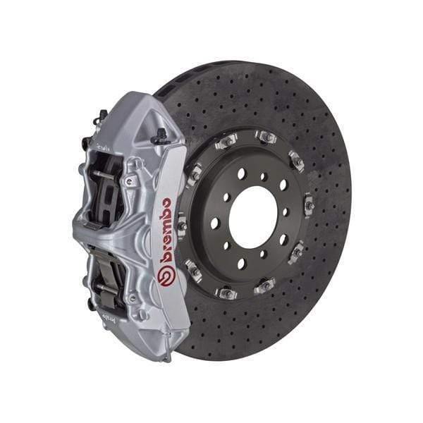 Brembo GT CCM-R Systems 380x34 CCM-R 6-Piston Silver Drilled Front