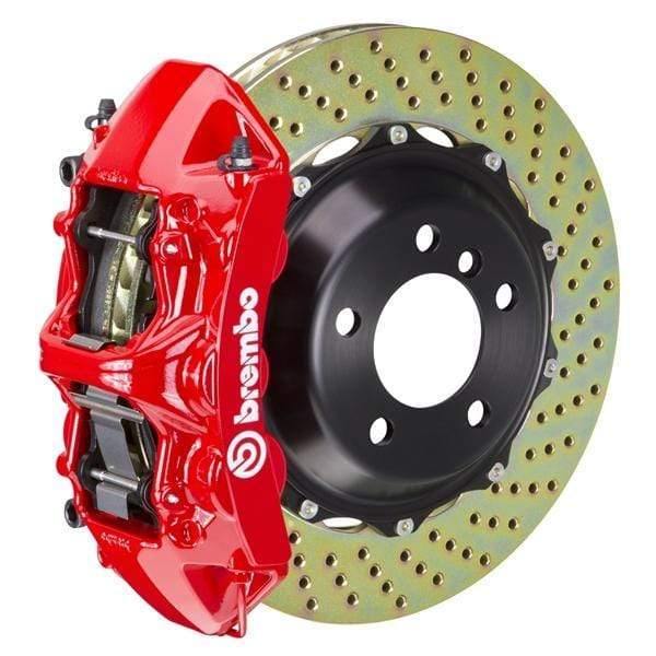 Brembo GT Systems 355x32 2-Piece 6-Piston Red Drilled Front
